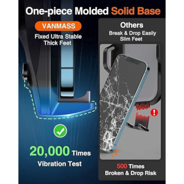 VANMASS Car Phone Holder with Super Suction Cup for All Cars