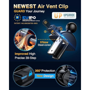 VANMASS Car Phone Holder with Super Suction Cup for All Cars