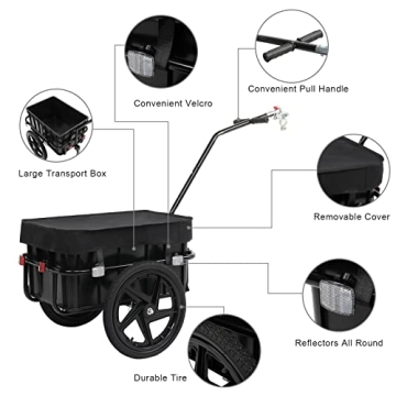 PEXMOR Bike Cargo Trailer to Enhance Your Cycling Experience