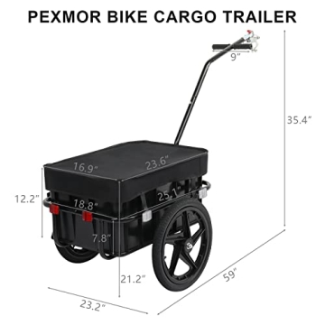 PEXMOR Bike Cargo Trailer to Enhance Your Cycling Experience