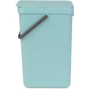 Brabantia Mint Recycling Can for Kitchen & Small Spaces