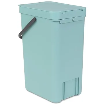 Brabantia Mint Recycling Can for Kitchen & Small Spaces