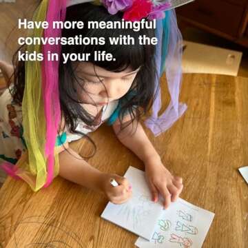 WE'RE NOT REALLY STRANGERS Kids Edition Card Game - 150 Conversation Cards for Kids, Adults,Teens,Couples & Strangers – Fun Family Party Time for Game Night or Kid’s Parties,Ages 5+,2-6 Players