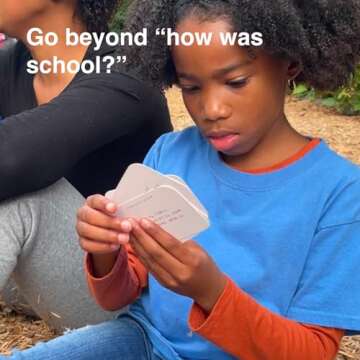 WE'RE NOT REALLY STRANGERS Kids Edition Card Game - 150 Conversation Cards for Kids, Adults,Teens,Couples & Strangers – Fun Family Party Time for Game Night or Kid’s Parties,Ages 5+,2-6 Players