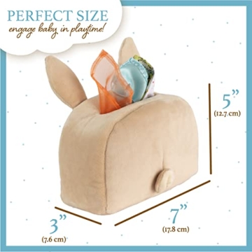 Kids Preferred Peter Rabbit Tissue Box Sensory Toy for Infants