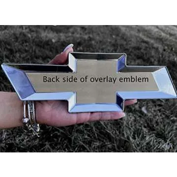 Black American Flag Emblem Overlay for 2016-2019 Silverado