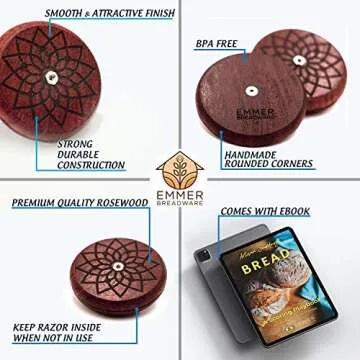 Emmer Bread Lame – Perfect Dough Scoring Tool for Bakers