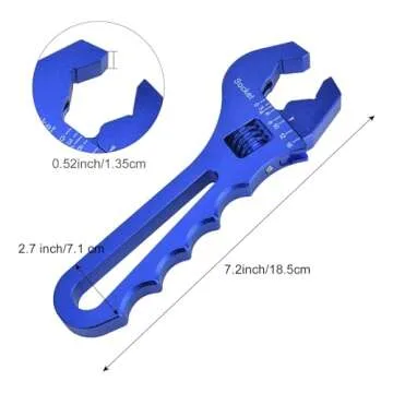EVIL ENERGY Adjustable AN Hose Wrench Spanner 3AN-16AN