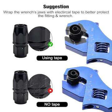 EVIL ENERGY Adjustable AN Hose Wrench Spanner 3AN-16AN