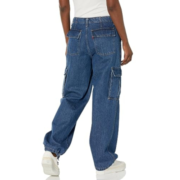 Levi's Women's '94 Baggy Cargo Jeans in I'm Never Wrong Stone