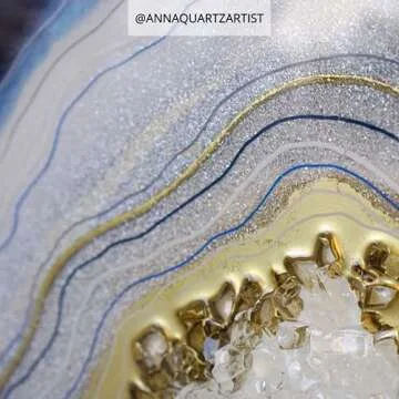 MEYSPRING Dazzling Diamond - White Glitter Mica Powder - Resin Glitter - White Mica Powder for Epoxy Resin - Resin Color - Mica Powder for Lip Gloss - Glitter for Candle Making - Glitter Powder