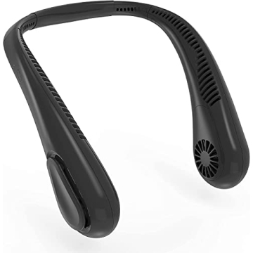 Cool Bladeless Neck Fan with 5000mAh Battery