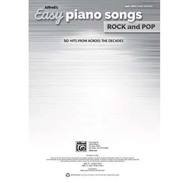 Alfred's Easy Piano Songs - Rock & Pop for Beginners