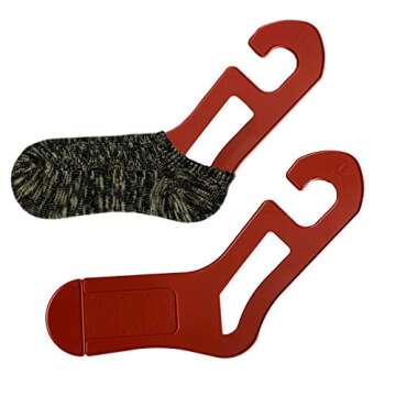 Red Suricata Adjustable Size Sock Blockers - Perfect for Knitting & Crochet Socks