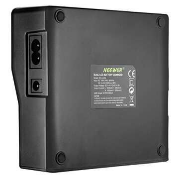 Neewer Dual Charger for Canon LP-E6 Batteries