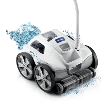 Polaris Quattro P40 Pressure Side Pool Cleaner for All In-Ground Pool Surfaces, Large-Capacity Dual ...
