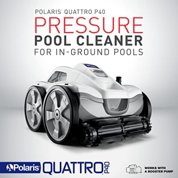 Polaris Quattro P40 Pool Cleaner with Dual Filtration