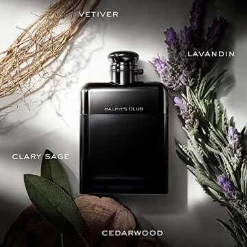 Ralph Lauren - Ralph's Club - Eau de Parfum - Men's Cologne - Woody & Fresh - With Lavandin, Sage, V...