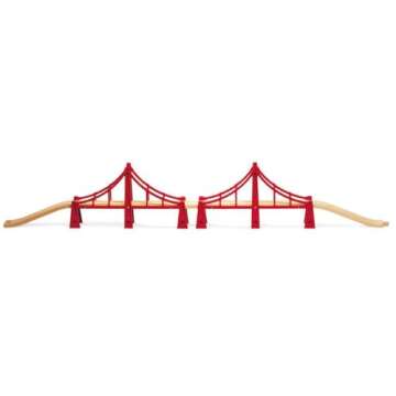 BRIO World Double Suspension Bridge for Ages 3 and Up