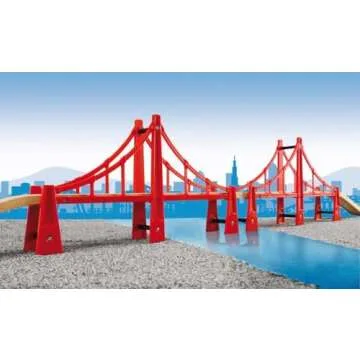 BRIO World Double Suspension Bridge for Ages 3 and Up