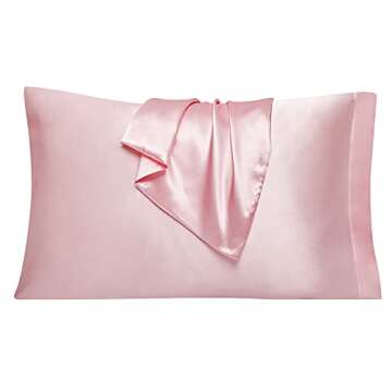 EHEYCIGA Satin Pillowcase Set for Hair and Skin - 2 Pack