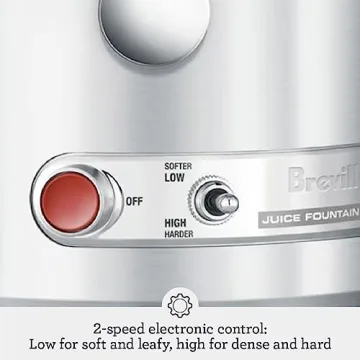 Breville Juice Fountain Elite Juicer 800JEXL, Stainless Steel
