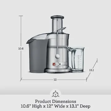 Breville Juice Fountain Elite Juicer 800JEXL, Stainless Steel