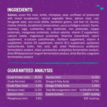 Stella & Chewy's Raw Coated Kibble Cat Food - Salmon Recipe