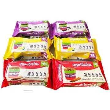 Smartcake Bundle Low-Carb Keto Snacks 6 Twin Packs