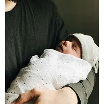 Burt's Bees Baby Organic Muslin Swaddle Blanket Set - 3 Pack