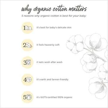 Burt's Bees Baby Organic Muslin Swaddle Blanket Set - 3 Pack