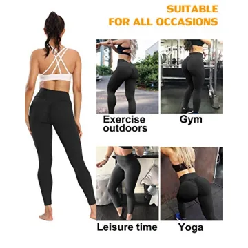 ZITAIMEI Butt Lifting Yoga Pants for Women