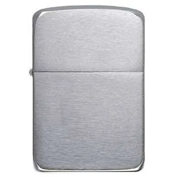 Zippo 1941 Replica Pocket Lighter, Brushed Chrome