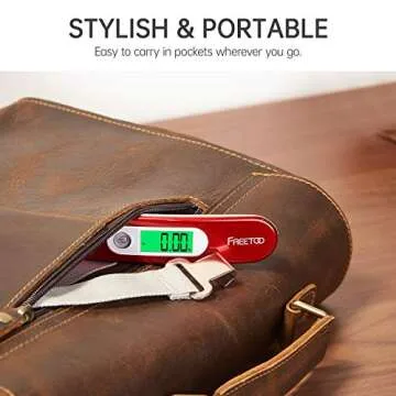 FREETOO Portable Digital Luggage Scale for Travel 110Lb