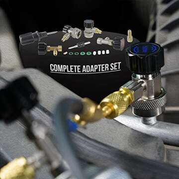 Lichamp A/C Manifold Gauge for R134A R22 R12 R502