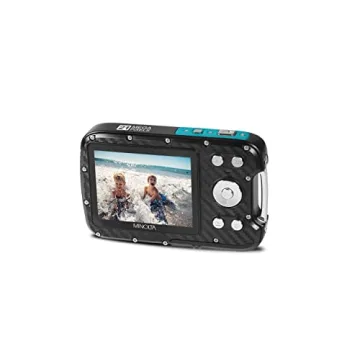 Minolta Waterproof Digital Camera 21MP 1080p HD Underwater Up to 16ft