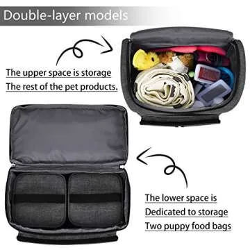 BAGLHER Pet Travel Backpack with Collapsible Bowls