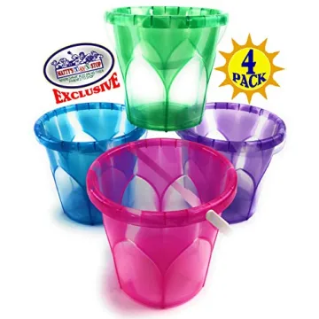 Colorful Matty's Toy Stop Beach Buckets Set - Fun for Kids!
