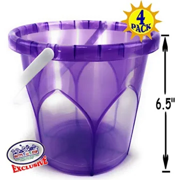 Colorful Matty's Toy Stop Beach Buckets Set - Fun for Kids!