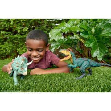 Jurassic World Triceratops Action Figure with Digital Play