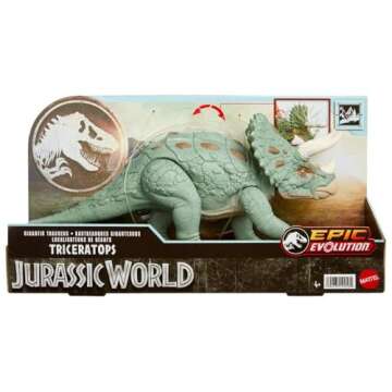 Jurassic World Triceratops Action Figure with Digital Play