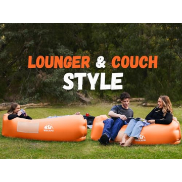 WEKAPO Inflatable Lounger Air Sofa - Portable & Waterproof