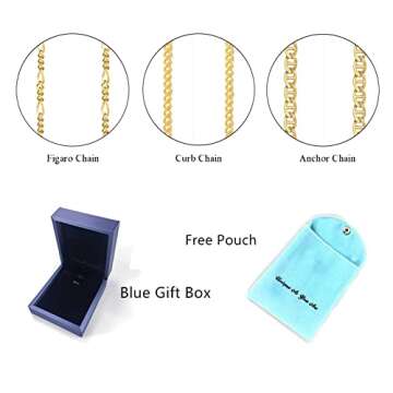 BlingSparkle Double Plate Personalized Name Necklace with Heart Two Tone Custom Name Necklace 18K Gold-Plate Crown Nameplate Customized Jewelry Gift for Women