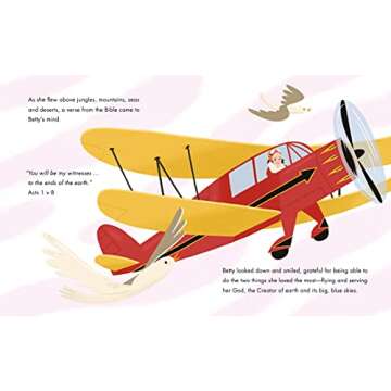 Betty Greene: The Girl Who Longed to Fly (Inspiring illustrated Children's biography of Christian female missionary pilot. Beautiful, hardback gift for kids 4-7.)