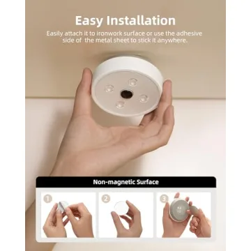 EZVALO Motion Sensor Puck Lights for Kitchen and Cabinets