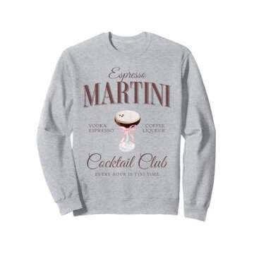 Espresso Martini Cocktail Club Social Club Coquette Women Sweatshirt