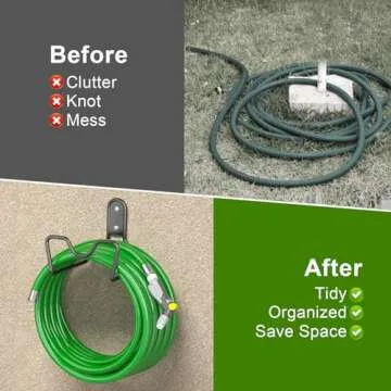 Kcysta Heavy Duty Hose Holder for Garden and Pool Storage