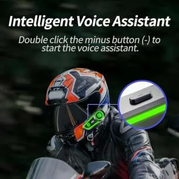 JZAQ Motorcycle Helmet Speakers Helmet Bluetooth Headset Headphone Automatic Answer Music Control,120 Hours Playing time High Sound Quality System Ultra Thin Cycling/Skiing/Riding 1200 mAh Battery