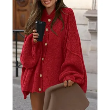 PRETTYGARDEN Women's Stylish Cardigan for Winter