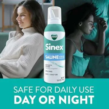 Vicks Sinex Drug-Free Nasal Spray for Daily Relief